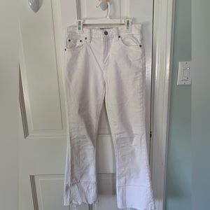 Lucky Brand White Flare Jeans